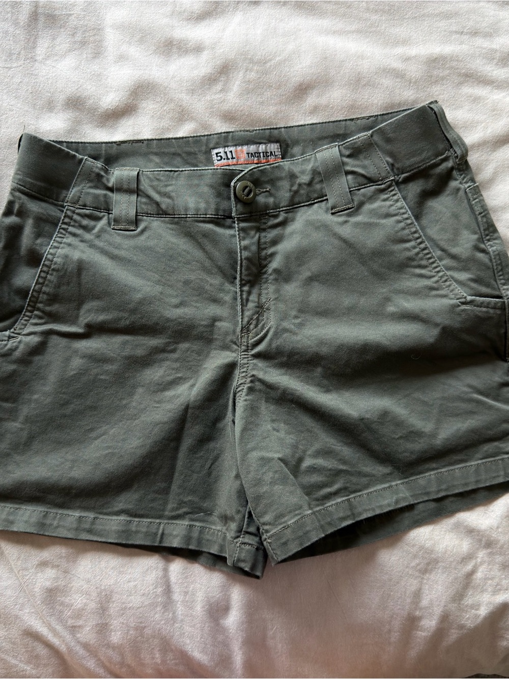 5.11 Tactical Women's Olive Shorts - Military Green